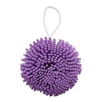 Мочалка спонж для тела фиолетовая Solomeya Bath Sponge Lilac