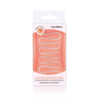 Арома-расческа для сухих и влажных волос с ароматом персика мини  Solomeya Aroma Brush for Wet&Dry hair Peach Mini 