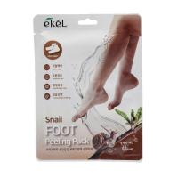 Пилинг-носочки с муцином улитки Ekel Snail Foot Peeling Pack