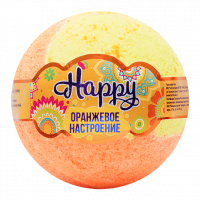 Бурлящий шар "Оранжевое настроение" Laboratory Katrin Happy 