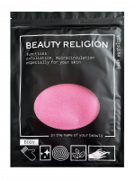 Мочалка кесе в форме рукавицы розовая Beauty Religion Kese Whashcloth Pink