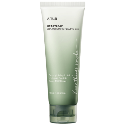 Отшелушивающий пилинг-гель с LHA-кислотой Anua Heartleaf LHA Moisture Peeling Gel