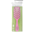 Массажная био-расческа для волос светло-розовая Solomeya Scalp Massage Bio Hair Brush Light Pink